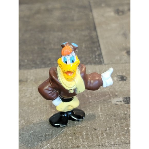 Launchpad McQuack Daffy Duck Disney toy figure pilot 1992 - Picture 1 of 4